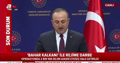 Dışişleri Bakanı Mevlüt Çavuşoğlu’dan flaş Suriye - İdlib uyarısı | Video