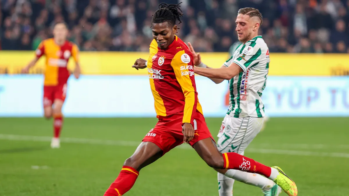 Galatasaray'da Rafael Leao'dan ilk gol sevinci