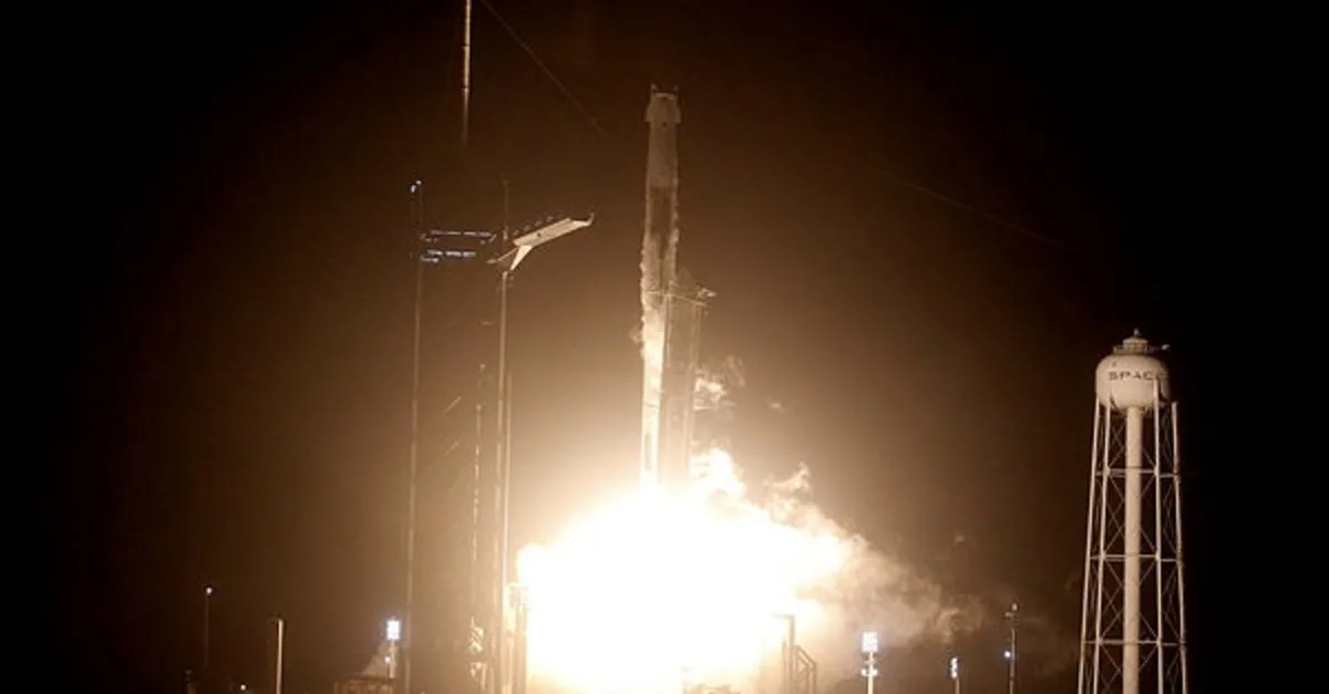 Spacex Uzaya 4 Astronot Gonderdi Haberler Teknokulis