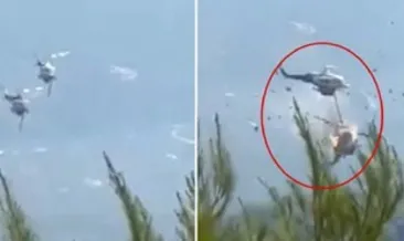 Helikopterler çarpıştı: 2 ölü