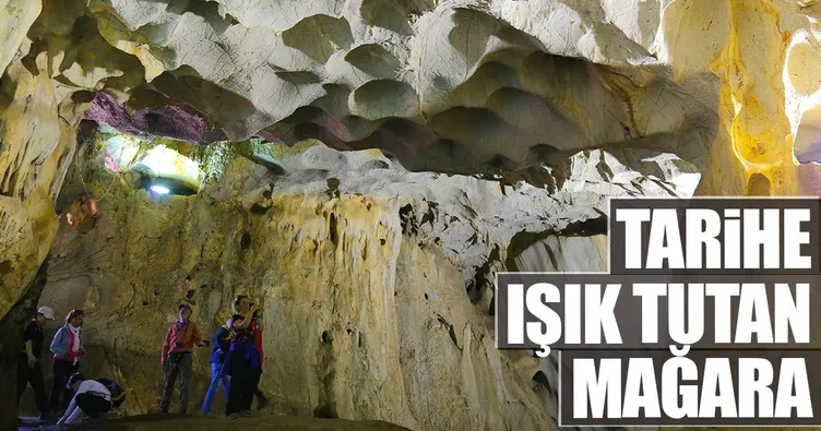 Tarihe ışık tutan mağara