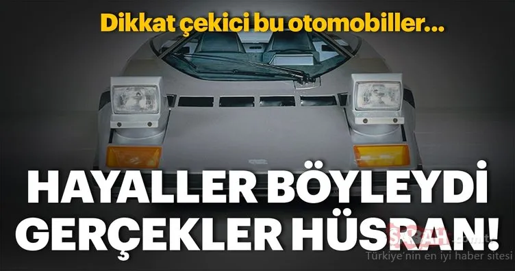 Adı duyulmamış süper otomobiller