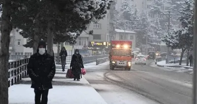 Gümüşhane’de kar tatili