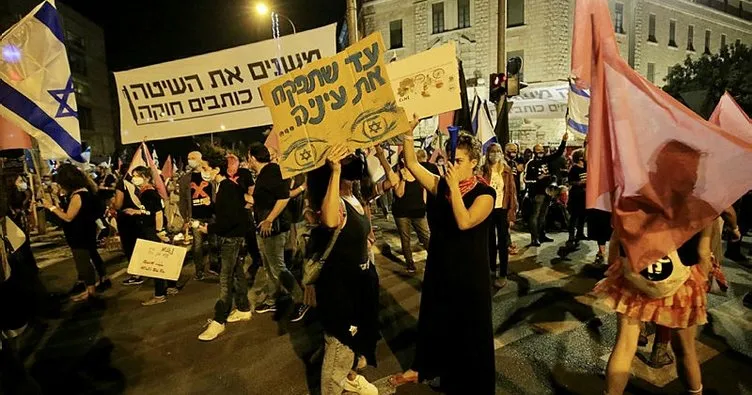 Netanyahu karşıtı gösteriler 18. haftasına girdi
