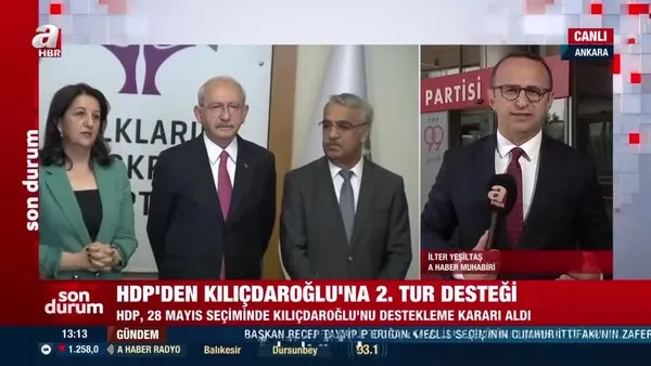 Kılıçdaroğlu seçim stratejisini açıkladı! HDP'den Kılıçdaroğlu'na 2. turda destek | Video