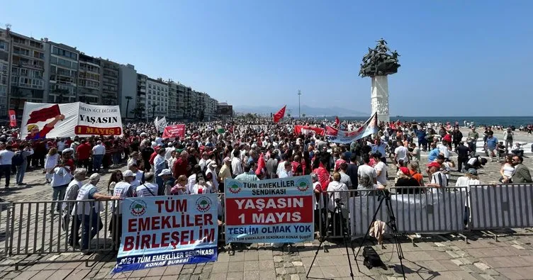 İzmir’de 1 Mayıs coşkusu
