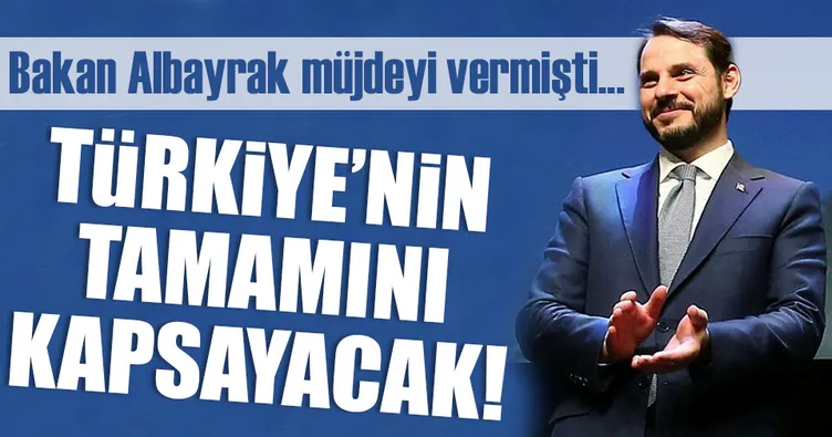 2018’de doğalgazsız il kalmayacak