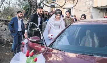 Afrin’de 3 yıldır düğün var
