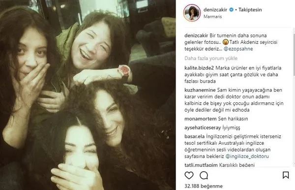 Ünlü isimlerin Instagram paylaşımları (22.03.2018)