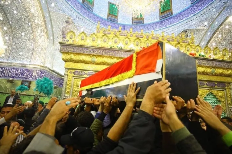 Binlerce İranlı sokağa döküldü! Kasım Süleymani için Ahvaz'da cenaze töreni...