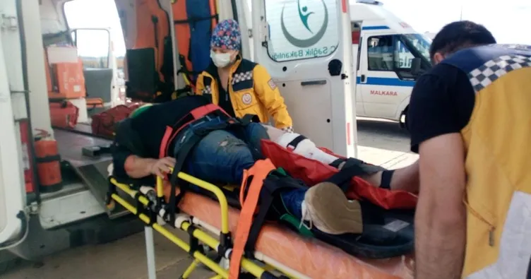 Fren yerine gaza basan sürücü dehşet saçtı: 2 yayayı ezdi