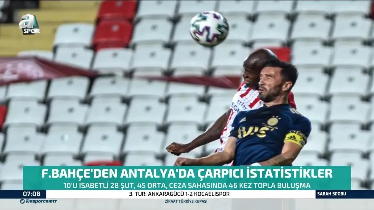 Fenerbahce Den Rekor Istatistik Videosunu Izle Son Dakika Haberleri