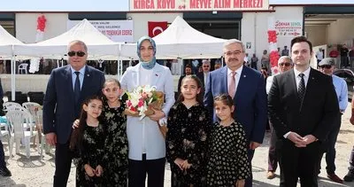 Kırca Köyü meyve alım merkezi hizmete açıldı