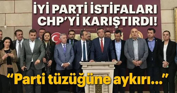 İYİ Parti istifaları CHP'yi karıştırdı! Parti tüzüğüne aykırı