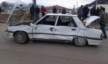 Isparta’da trafik kazasında biri ağır 2 kişi yaralandı