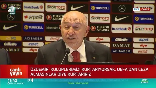 TFF Başkanı Nihat Özdemir'den 'Zorlu' açıklaması
