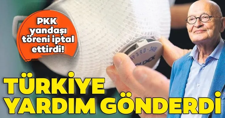 Son dakika: Türkiye, Almanya’ya yardım gönderdi! PKK yandaşı Schmalstieg töreni iptal ettirdi...