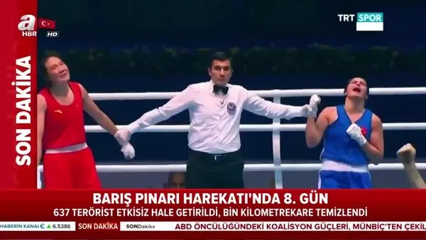 Kadın boksörler Mehmetçik için kazandı