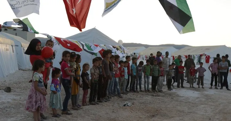 Sadakataşı Derneğinden Suriye’de Çadırkent açılışı