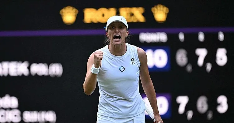 Wimbledon’da Iga Swiatek son 8’e kaldı