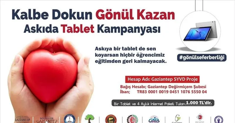 askida tablete kurumlar bagista yaristi