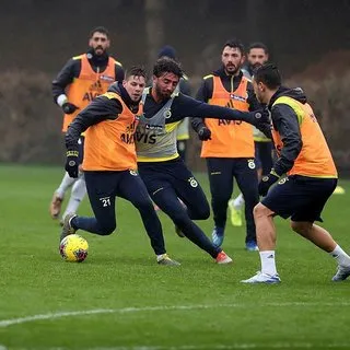 Fenerbahçe Galatasaray derbisi hazırlıklarına devam etti