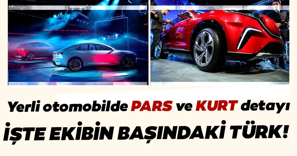 yerli otomobilde pars ve kurt detayi