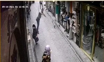 İstanbul’da akılalmaz olay! Yaşlı kadın son anda kurtuldu