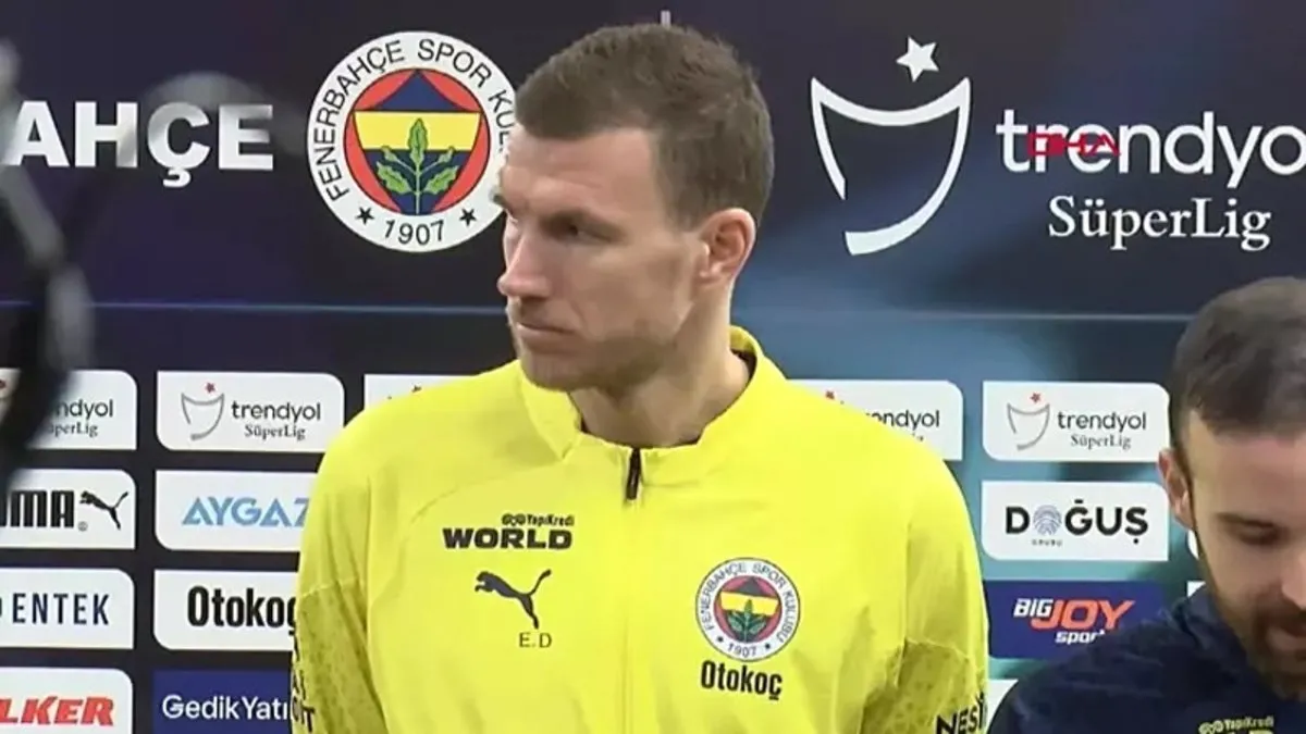 Fenerbahçe'de Dzeko'ya Bodrum FK Maçı Darbesi! Sakatlığı Devreye Kapattı