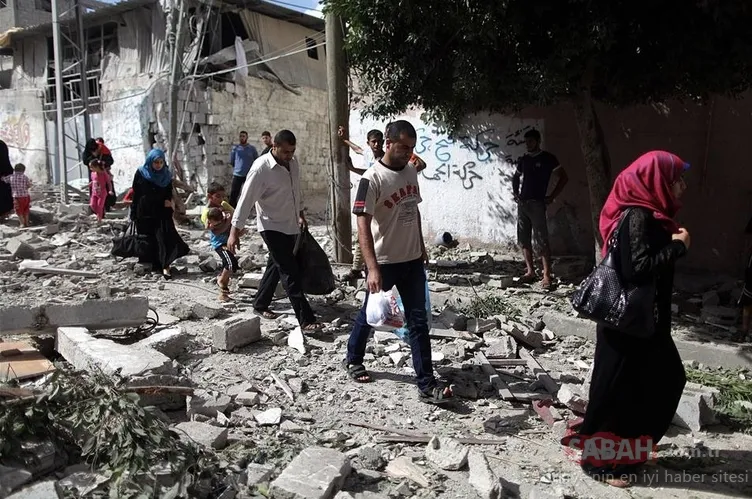 Çadırlara soykırım bombaları! İsrail kadın ve çocuklara havadan füze yağdırıyor