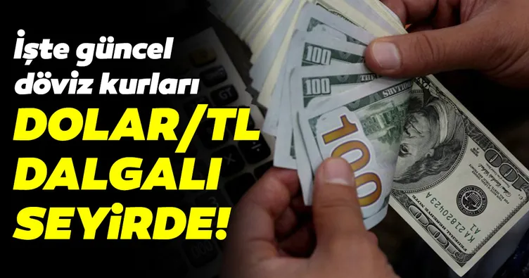 Dolar/TL dalgalı seyirde! İşte güncel döviz kurları