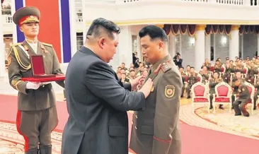 Rusya’da savaşan Koreli askerlere nişan