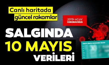SON DAKİKA HABERİ: Türkiye’de corona virüs vaka, ölü ve iyileşen hasta sayısı kaç oldu? 10 Mayıs corona virüs tablosu son durum ve canlı harita