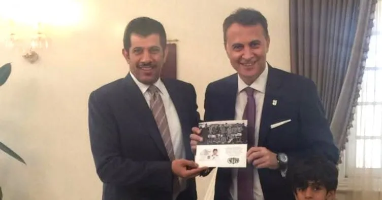 Katar’ın Ankara Büyükelçisi Salim Mübarek el-Şafi, Beşiktaş’a üye oldu