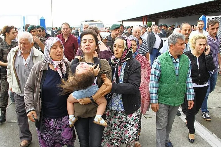 Şehit polisin naaşı memleketine getirildi