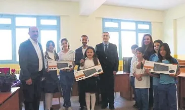 Öğrencıler üretıp kazanıp bağışladı