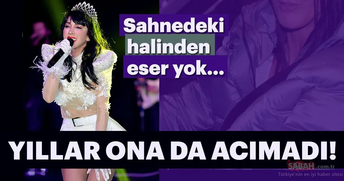 Yıllar Hande Yener’e de acımadı! Sahnedeki halinden eser yok