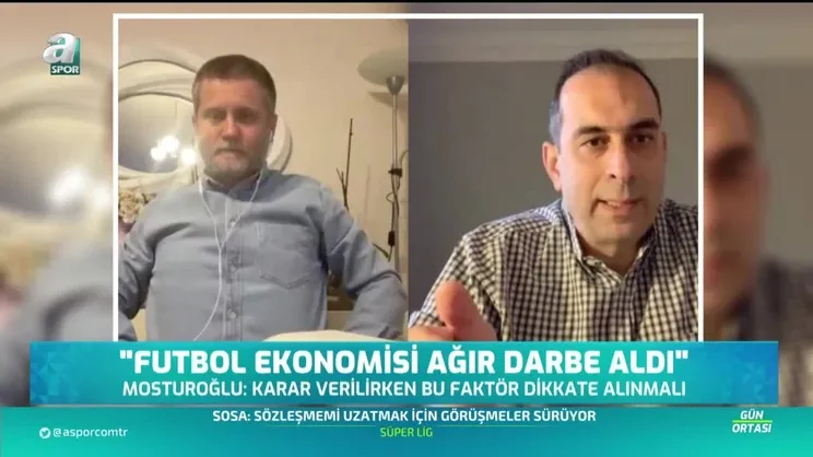 Şekip Mosturoğlu: Futbol ekonomisi ağır darbe aldı