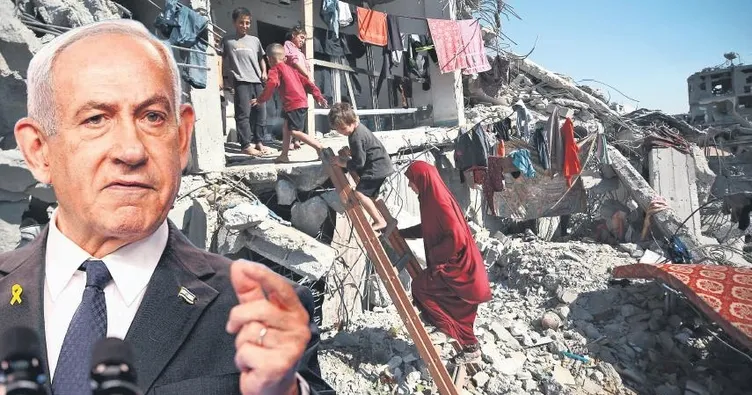 Katil emir verdi Gazze’ye bomba yağdı