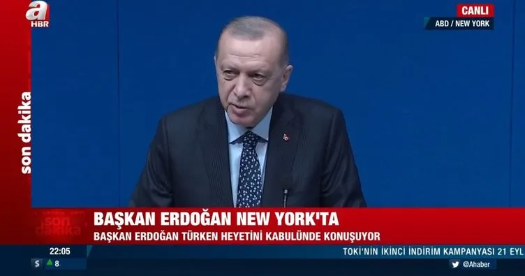 Son dakika! Başkan Erdoğan’dan ABD’de net mesaj: Bizim terör örgütlerine kaptıracak tek bir gencimiz yok