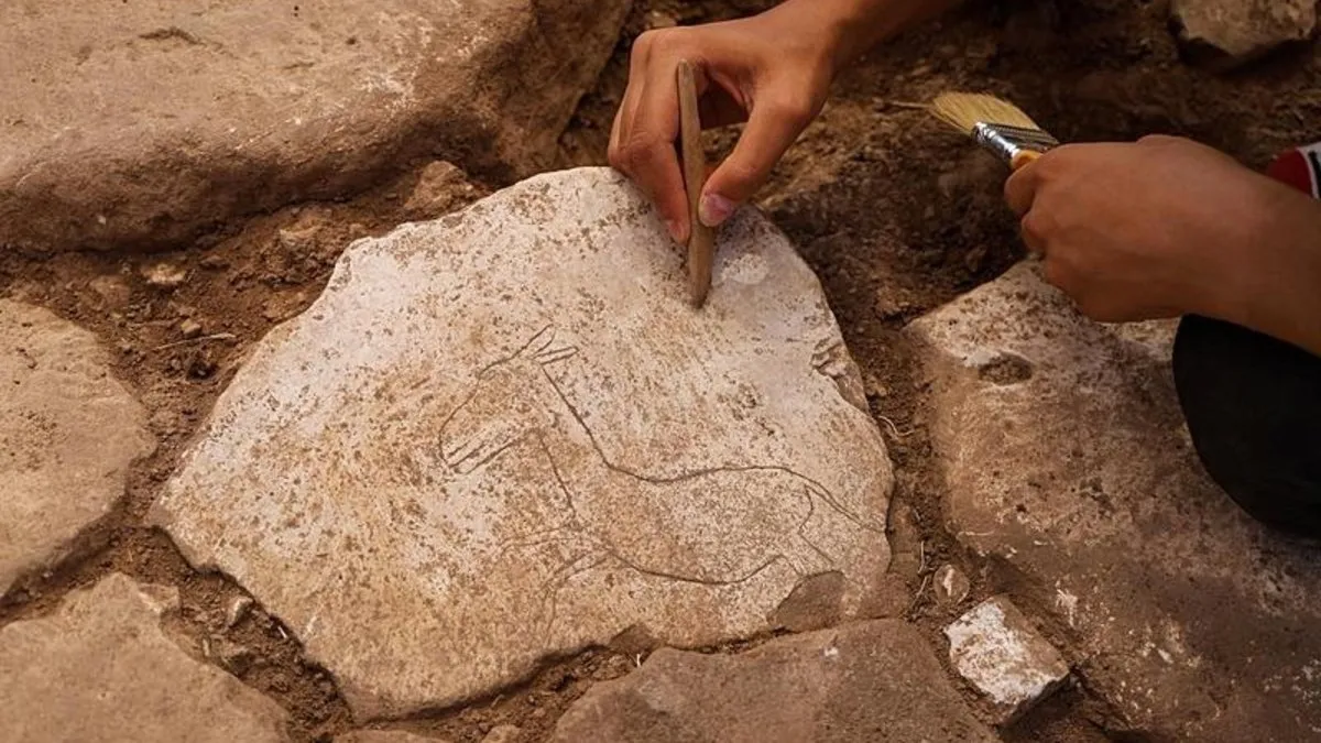 Karahantepe’de yaban eşeği figürü bulundu