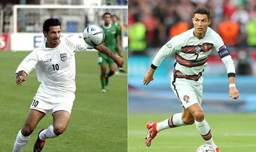 İranlı Ali Daei’den Cristiano Ronaldo’ya tebrik