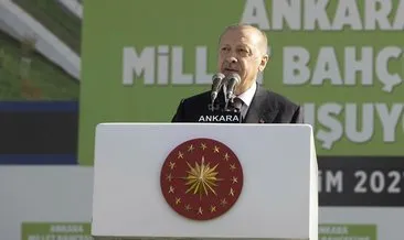 SON DAKİKA: AKM Millet Bahçesi açıldı! Başkan Erdoğan, ’Bu vesile ile bir müjde vermek istiyorum’ diyerek duyurdu...