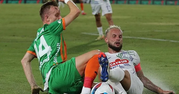 Rize’ye bir darbe de Alanyaspor’dan