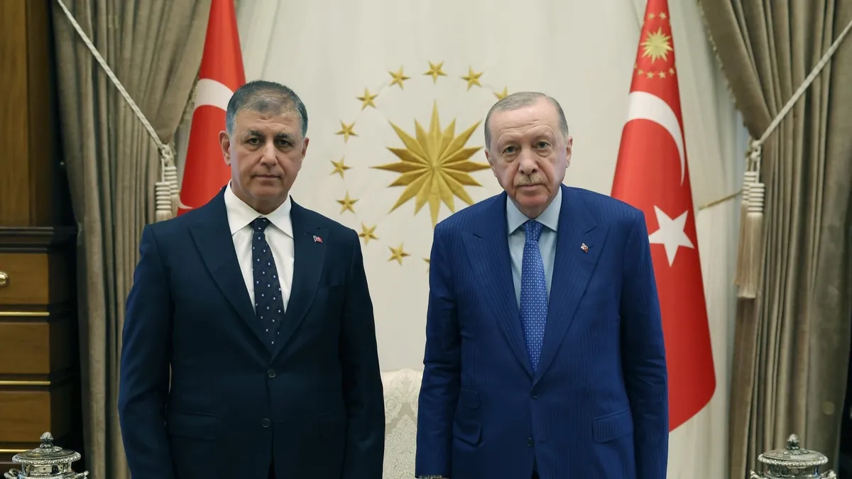 Başkan Erdoğan, Cemil Tugay'ı kabul etti