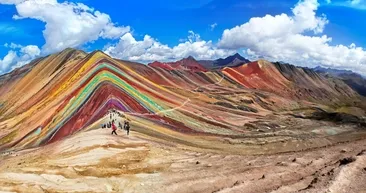 En renkli seyahat noktaları