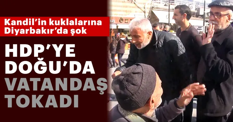 HDP'ye Doğu'da vatandaş tokadı