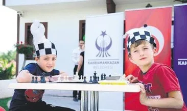 ‘Mınık Kasparov’lar hamleleriyle hayran bıraktı