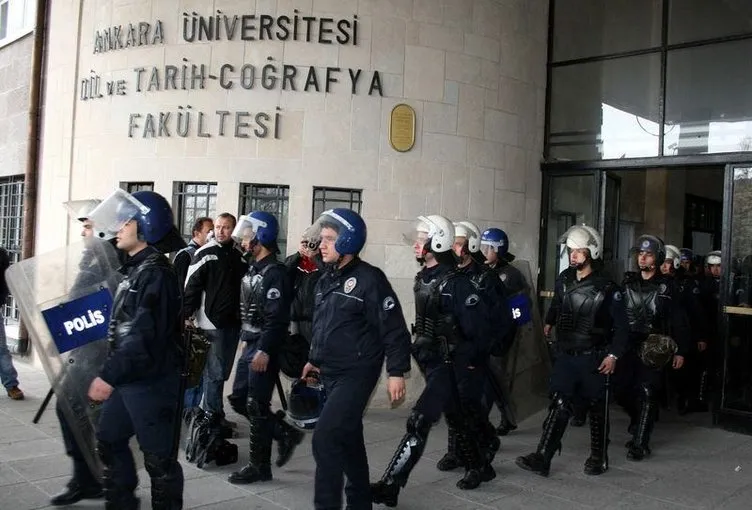 Ankara Üniversitesi’nde çatışma