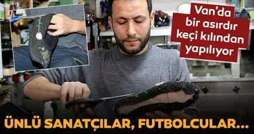 Van'ın 'reşik' ayakkabıları, Avrupa'ya da gönderiliyor